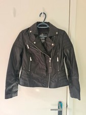Barneys Originals Clara Leather Jacket. New With Tags.