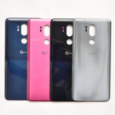 Cubierta de batería de vidrio para LG G7 ThinQ G7+G710 G710EM carcasa trasera cubierta trasera