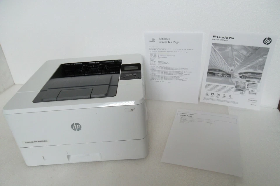 HP LaserJet Pro M402dne Printer USB Network Mono Duplex w/NEW Toner 100% C5J91A - Image 4 of 4