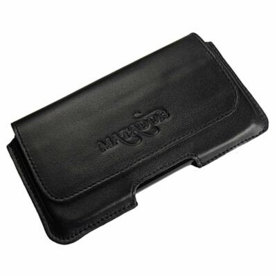 Blackberry KeyOne Handytasche Echt Ledertasche Matador-2 Gürteltasche Cover Case