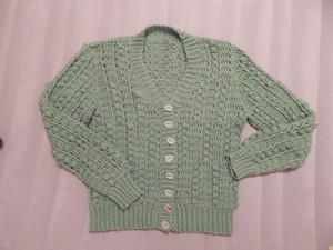 hand crochet cardigan