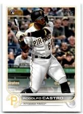 2022 TOPPS RODOLFO CASTRO RC PITTSBURGH PIRATES #85