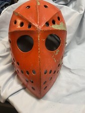 Vintage 1970s Fibrosport F-203 Jacques Plante Goalie Mask- No Backplate/Straps