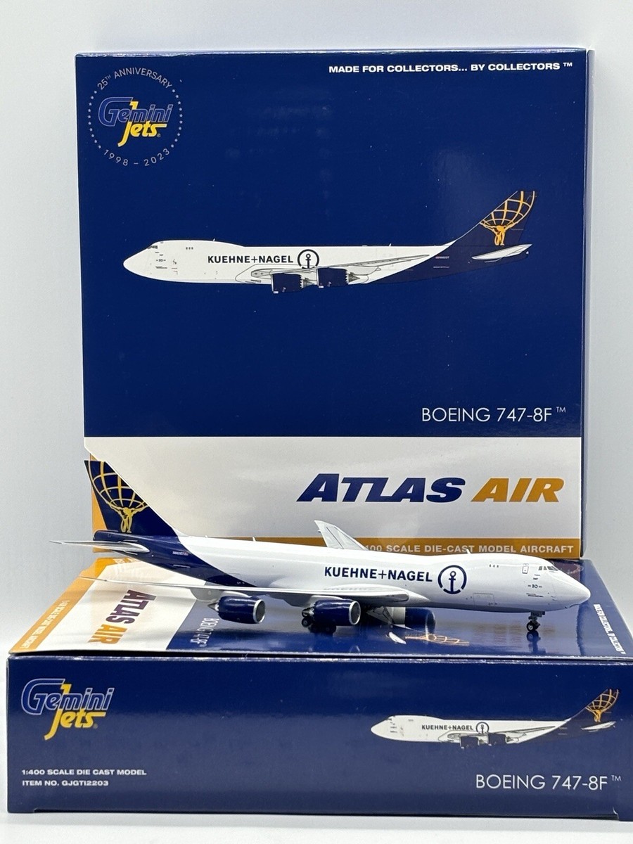 航空機・ヘリコプター 1/400 Gemini ATLAS Air B-747-8F N863GT Gemini Jets 1:400 Boeing 747-8F: Atlas Air/Apex Logistics