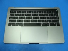 MacBook Pro A1706 2016 MLH12LL/A 13" Top Case Palmrest w/Battery Gray 661-05333