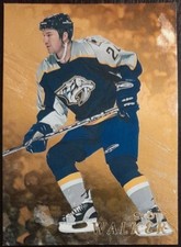 1998 - 1999 ITG Be A Player Scott Walker Gold Series #224 Hockey Card