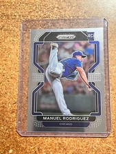 2022 Panini Prizm Baseball # 153 Manuel Rodriguez RC