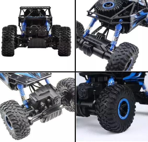 Carro de Controle Remoto 4x4 - Rock Crawler Extreme Off Road