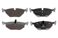 Quaro QP2191 Bremsbelagsatz, Scheibenbremse Hinterachse FÜR Alpina Bmw Bmw (Bril
