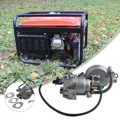 New Dual Fuel Carburetor Conversion Gas Generator For GX390 188F 4.5-5.5KW