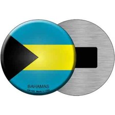 Bahamas Country 3.5" Magnet Plaque Fridge Refrigerator Kitchen Home Wall Door