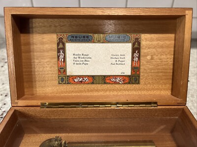 REUGE SAINTE CROIX Beautiful Wood Music Box 4/50 Switzerland 4