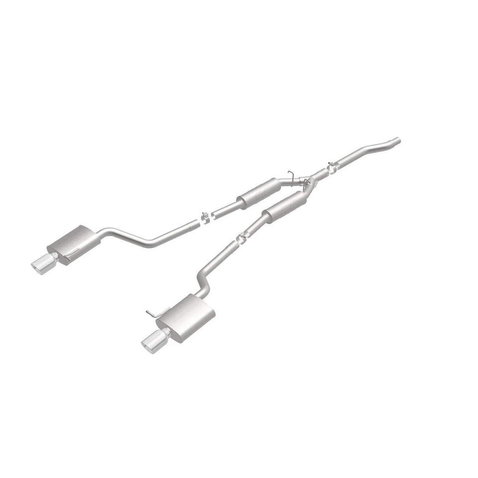 Tubos de escape e cauda para 2002-2004 Audi A4 Quattro Turbo 1.8L L4 GAS DOHC - Imagem 2 de 4