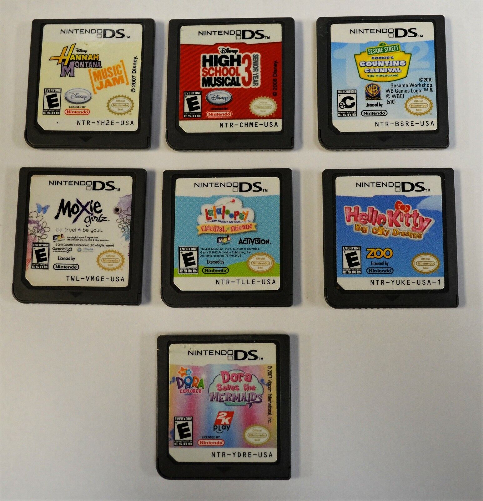 Nintendo DS Game Children games bundle -Disney,Dora,ect | eBay