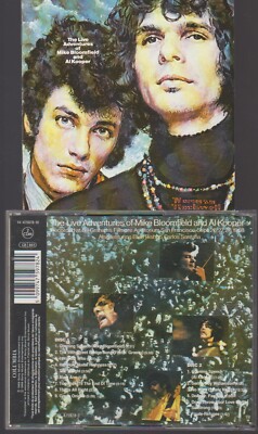 The Live Adventures Of Mike Bloomfield And Al Kooper CD (ECD3) - Madcjay