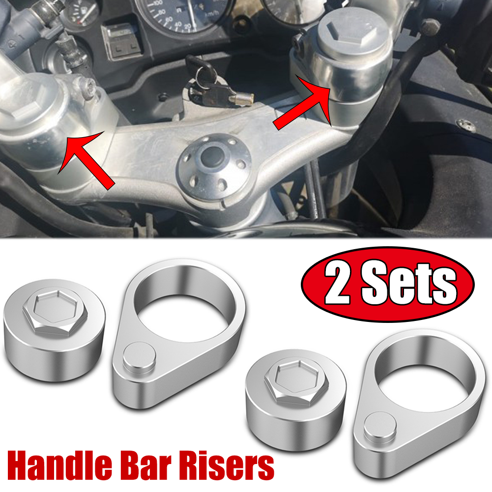Handle Bar Risers Kit For Honda Blackbird CBR1100XX VFR800 VTEC 2002