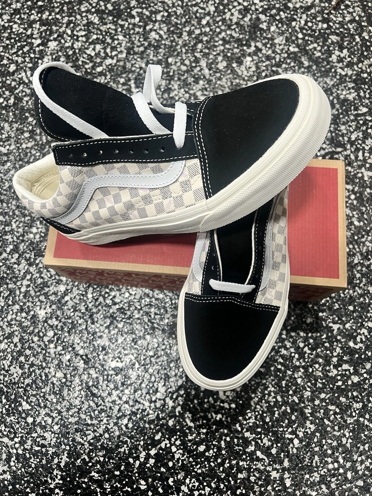 Taglia 6 5 uomo taglia 8 0 donna VANS Oldol Skoolhiera scac nera5jmibkc