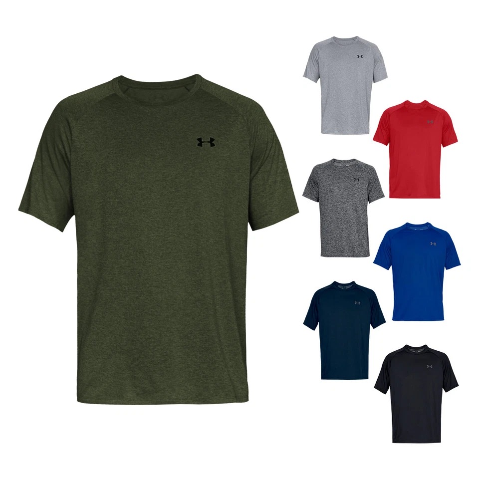 UNDER ARMOUR Herren T-Shirt Crew-Neck Trainingsshirt Tech 2.0 Shirt - Bild 1 von 1