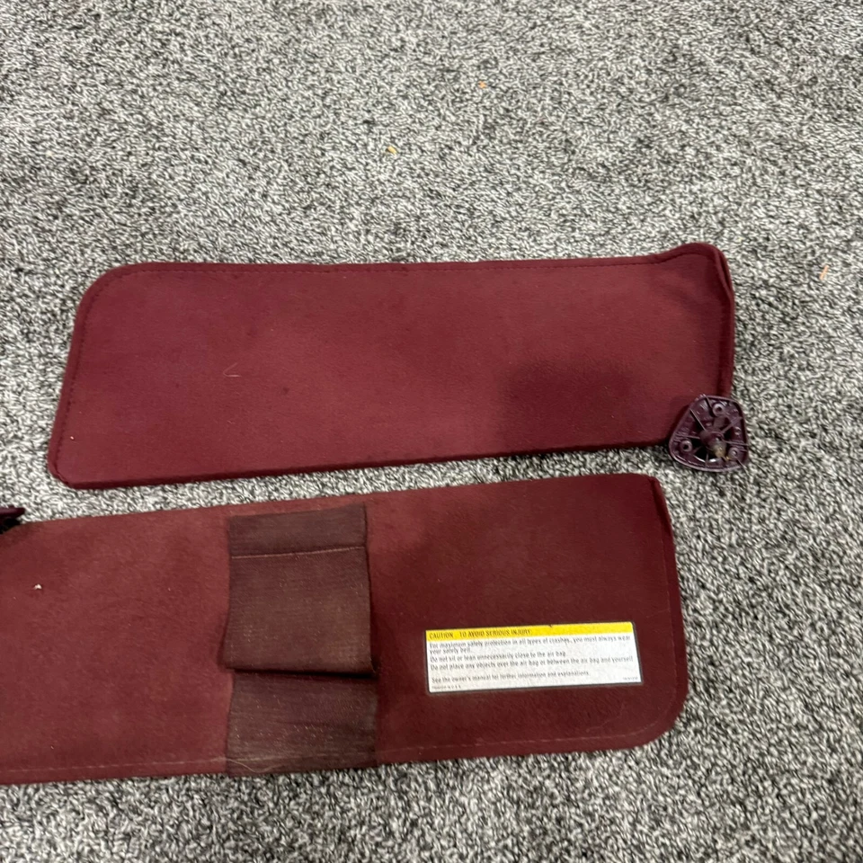 Chevy GMC C/K 1500 1988-1999 Silverado Suburban par conjunto tela parasol rojo Foto 3 de 4