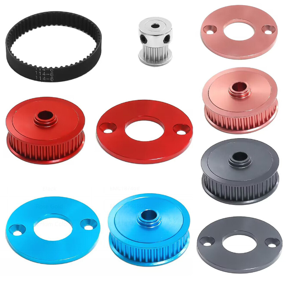 Gearbox Belt Drive Transmission Gear Kit For Tamiya TT02 TT-02 16/40 RC Car Part