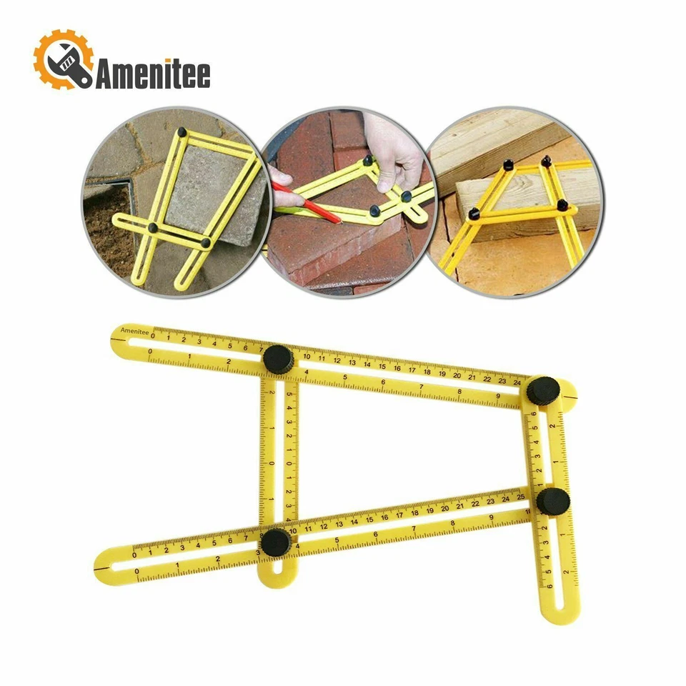 Amenitee Angle Layout Measuring Ruler Universal Angularizer, Free 3 Day Shipping - Image 4 of 4