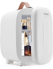 Enventor Mini Fridge 4 Litre, 6 Can Mini Fridge, Portable Cooler & Warmer Fridge