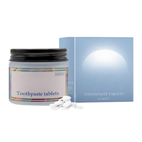 Toothpaste Tablets Travel Teeth Cleaning Tablet Eco & Travel attractively