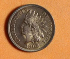 Estate Find 1909 - Indian Head Cent!!   #K34358