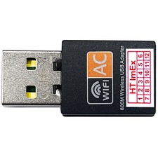 AC 600Mbps WLAN USB Stick Dual Band Dongle komp. für Aldi Medion Notebook PC