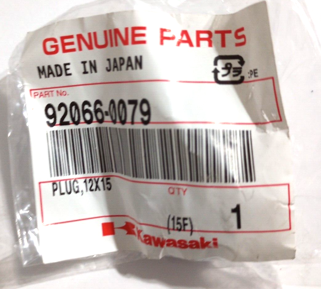 Kawasaki Plug 12X15 NOS 92066-0079 (L-4343) | eBay