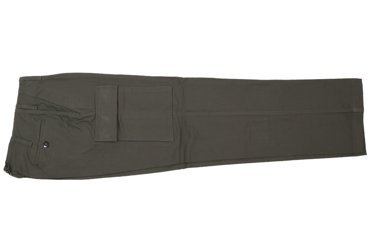 Small Reg. (Gr.6) German Bundeswehr Moleskin Grey Military Pants