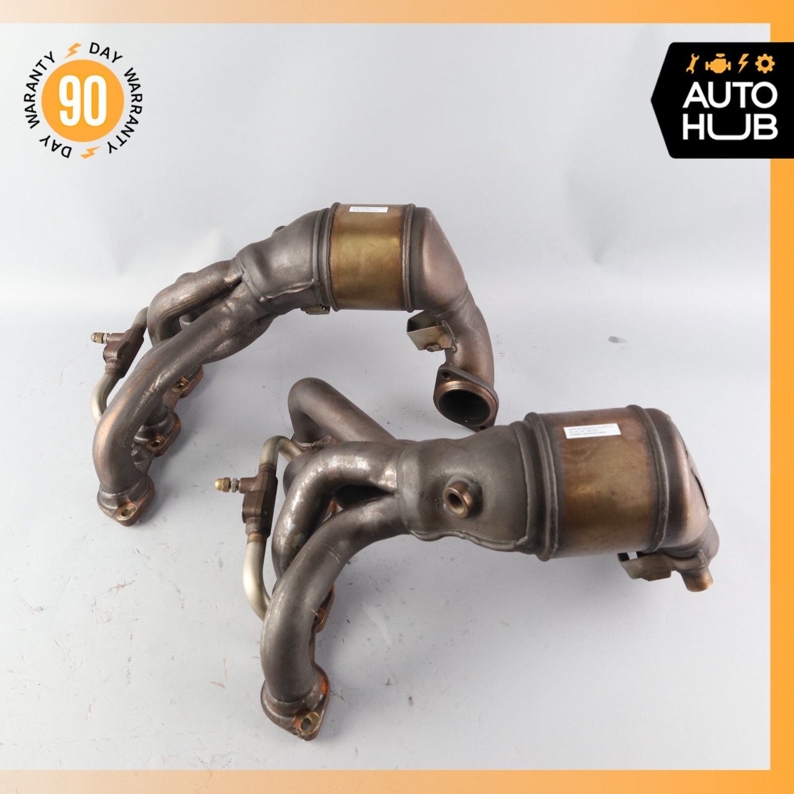 02-07 Maserati M138 Coupe 4200 Exhaust Manifold Left and Right Side Set OEM 67k