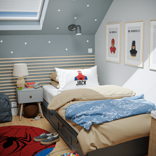 Customised Superhero Pillow Case Cushion Cover Personalised Gifts for Kids - Picture 19 of 96