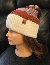 NWT Frye and Co. Striped Cable Knit Beanie Size OS