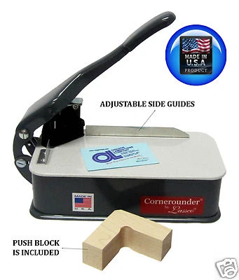 Lassco CR-20 Corner Rounder With 1/8" Die CR20 Punch Cutter [New]