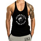 Men's Gym Stringer Tank Tops Bodybuilding Workout Muscle Sleeveless Shirts Vest