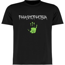 Phasmophobia Fingerprints Essential Gaming Black T-Shirt