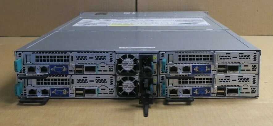 Intel H2312JFKR 4 Node Servers 8 x Six-Core XEON E5-2630 256GB 2U Rack Server - Image 2 of 4