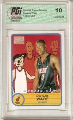 Dwyane Wade 2003-04 Topps Bazooka Joe #280 Rookie Card PGI