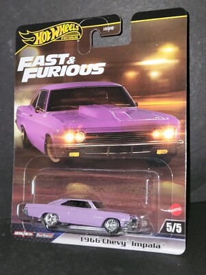 HOT WHEELS 2025 FAST & FURIOUS 1966 CHEVY IMPALA FAST X--REAL