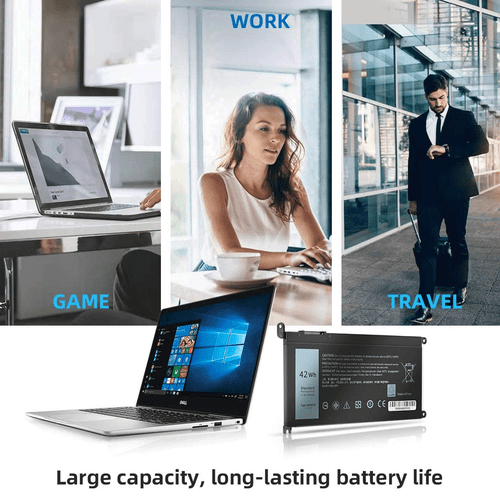 🧡LOT 1-100x WDX0R WDXOR Battery For Dell Inspiron 13 5368 5378 5379 7368 7378 - Picture 10 of 19