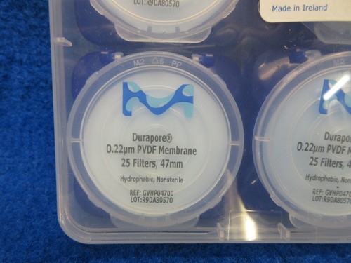 Millipore GVHP04700 Durapore Filter Type 0.22μm PVDF Hydrophobic Membrane 47mm - Picture 3 of 4