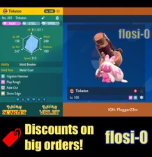 6IV Shiny Tinkaton Pokemon Scarlet and Violet