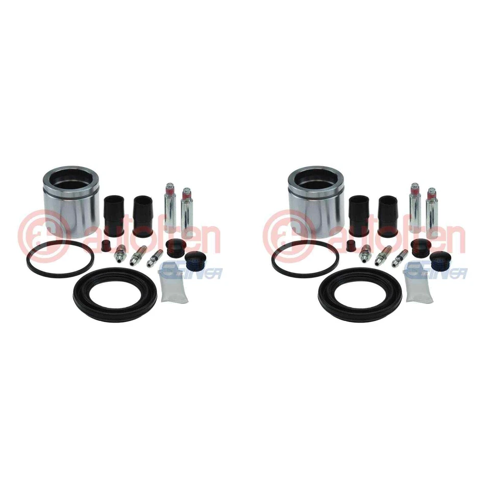 2x AUTOFREN BREMSSATTEL RAPARATUR-SATZ VORNE passend für AUDI 100 A4 A6 NISSAN