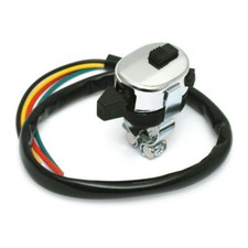 Custom Lenkerschalter Chrom mit Kabel, für Harley - Davidson