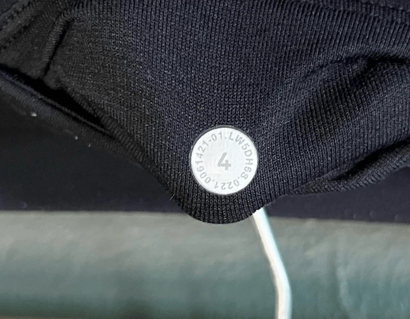 Pantalones deportivos Lululemon Align Jogger 28"" para mujer talla 4 logotipo negros W5DH6S Foto 3 de 3