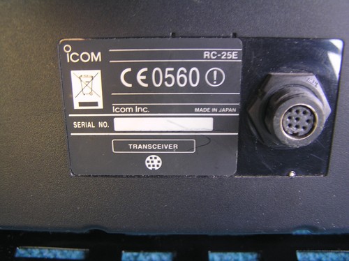 Icom RC-25E Control Head & HM-135 Mic for ICOM IC-M801E MF/HF MARINE SSB Radio - Picture 2 of 12