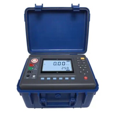 5KV Digital High Voltage Insulation Resistance Meter Resistance Range 0.01MΩ～2TΩ