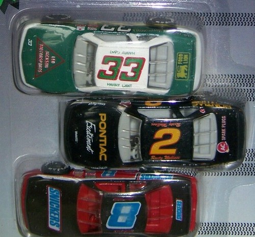 Pit Row 1992 3 Pack 1/64 Autographs of all 3 Drivers Harry Gant, Dick Trickle - Picture 11 of 12