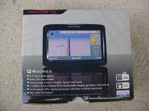 Nextar Gps Q4 Series 4.3" Touch Screen